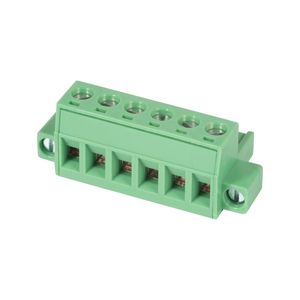Plug-in Terminal Block Connectors with 5.08mm Pitch Used in Electronic Power