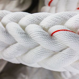 Industrial Marine Rope Polypropylene Polyester Blend for Towing and Anchoring