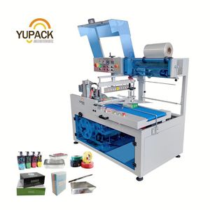 Fully Automatic POF Film Sealing and Shrink Wrapping System Shrink Packaging Machine