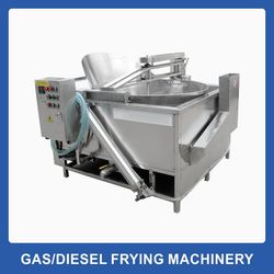 Semi-Automatic Diesel Frying Machinery, Frying Food Equipment
