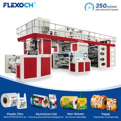 8 Colors Film Central Drum Flexographic Printing Machine with Dual Station