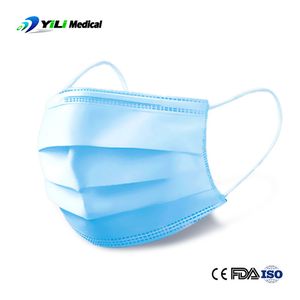 Manufacturer CE 3 Ply Earloop Face Mask Disposable Medical Face Mask