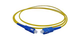 Simplex Optical Fiber Patch Cords Sc Upc to LC Customized Cable