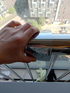 Chrome Silver Effect Powder Coating Paint for Supermarket Trolley