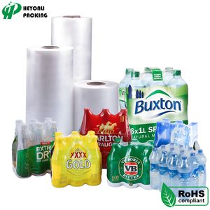 Good Shrinkage Lower Price PE Shrink Wrap Roll for Packing Bottle Water Beer