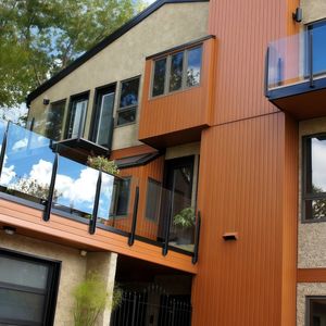 2.0mm Aluminum Fireproof Decoration External Cladding Board Exterior Wall Siding Metal Panel