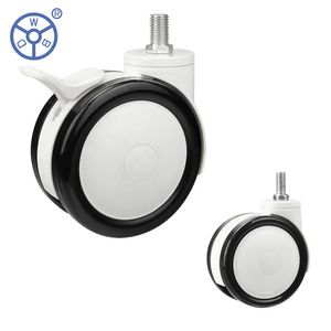 Wbd High Quality 4 Inch Medical PU Bed Rotating Castors with Lock