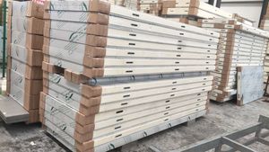4inch Polyurethane Insulated Freezer Cold Room PU Sandwich Panel