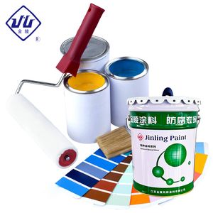 Jinling Alkyd Resin Enamel Paint High Gloss Finish Paint for Steel Structure