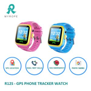 Smart Phone Kids GPS Watch Tracker Sos Alarm for Ios Android GPS Tracking System