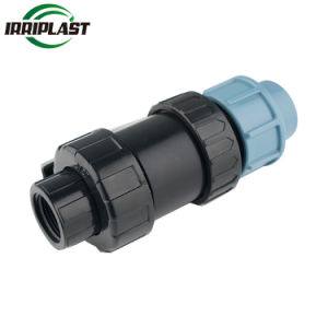 Brand Irriplast Plastic PP Double Female Union HDPE PE PP Ball Valve for Water Pipe 16bar