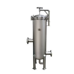 Factory High Flow Precision Security Stainless Steel Vessels Cartridge Filter Housing for Industrial Wastewater and Chemical Liquid Filtration