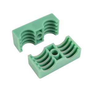 Aluminum Alloy Pipe Clamp with Rubber Pad - Lightweight Durability