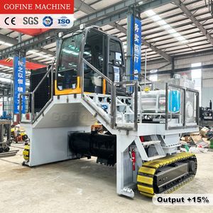 Commercial Chicken Manure Organic Fertilizer Equipment Manure Fermentation Machine