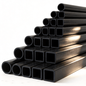 Square Hole Round Hole Carbon Fiber Model Aircraft Tube