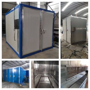 High Temperature Paint Curing Oven Room Environmentally Friendly Electric Heating Spray Oven Spray Equipment
