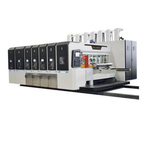 Pizza Box 4 Color Printing Rotary Die Cutter Machine