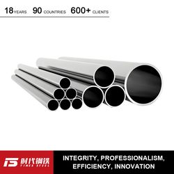 Cold Rolled Stainless Steel Tube 304 316 Fluid Pipe with Tisi Certificate