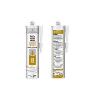 UV Resistant Neutral Transparent Silicone Sealant Szfc-118 for Sunlight Degradation Prevention