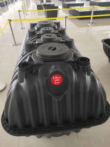 0.6 0.8 1.0 1.5 2.0 2.5m3 Toilet Biotech Plastic PE Septic Tank