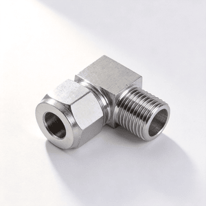Premium Stainless Steel 90 Degree Card Sleeve Connector for Secure Connections