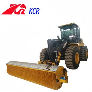 Industrial Loader Angle Sweeper with Adjustable Brush Features