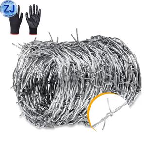 Hot Dipped Galvanized Barbed Wire for Mesh Security Fencing/Barbed Wire Fencing