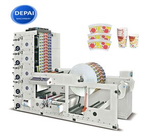 Cheap 2 4 Colors 850mm Paper Drink Cup Flexo Printing Machine with Best Price