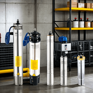 Electric Motor 4 Inch Deep Well Pump Stainless Steel Submersible Deep Well Pump 0.5HP 1HP 2HP 3HP 4HP 5.5HP 7.5HP 10HP 220V/380V
