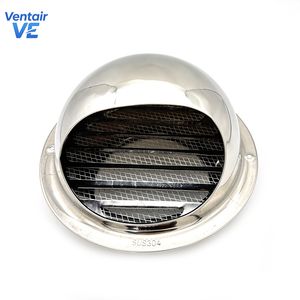 Premium Stainless Steel Round Exhaust Vent Cap for HVAC Systems