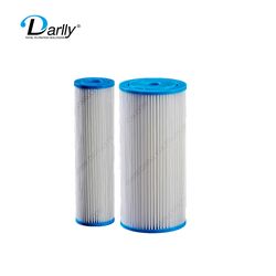 Darlly Water Purifier 0.2 Micron 5′ ′ 10′ ′ 20′ ′ 30′ ′ Pleated Filter Cartridge for Drinking Water RO System