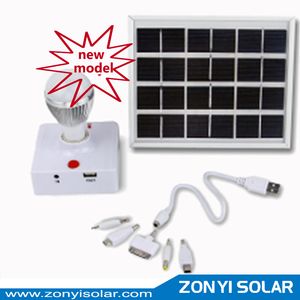 Portable Solar Lantern with Bright LED Light for Camping