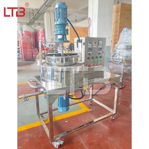 Small Size Dishwashing Liquid Soap Shampoo Detergent Hand Sanitizer Mixing Machine Equipment Production Line Mixer Machine