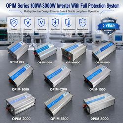 Opim Series 12V 24V to 110V 220V Modified Sine Wave Inverter DC to AC Power Converter for Solar RV off Grid