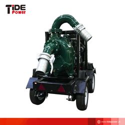 6 Inch Self-Priming Diesel Centrifugal Water Pump Unit Used for Dewatering Sewage