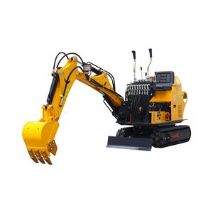 Easy Operate EPA Engine Digger Mini Small Hydraulic Excavator 0.8 Ton with Attachment for Sale
