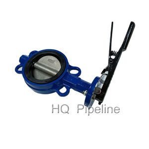Ductile Iron/Cast Iron/Wcb/Stainless Steel Wafer Industrial Butterfly Valve for Pipeline Systems
