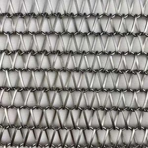 Powder Coated Perforated Metal Wire Mesh for Colorful Decorative Mesh Wall Panel Surfaces