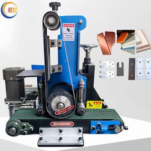 Metal Plate Polishing Grinding Vertical Metal Belt Deburring Machine