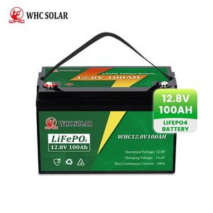 WHC Lifepo4 Battery 12V 100Ah 200Ah 300Ah Lifepo4 Lithium Batteries
