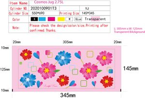 Heat Transfer Film for Jug