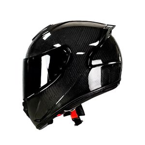 Fashion Motorcycle Helmet Carbon Fiber Full Face Helmet DOT Approved Safety Helmet