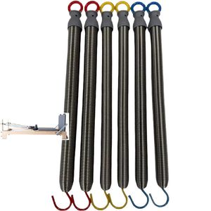 Stainless Steel Pilates Reformer Extension Spring Double Hook Pull Coil Resistance Springs for Yoga Fitness Chair Equipment