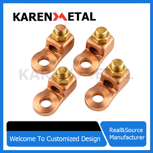 Brass Crimp Terminals and Copper Solderless Lugs for Automotive Wiring