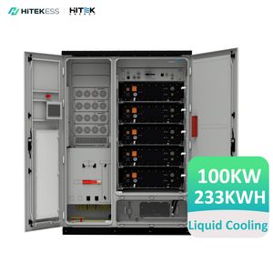 Ready Installation All in One 232kwh Air Cooling Liquid Cooling LiFePO4 Battery IP65 Cabinet Bess Storage Solar Energy System 100kw 200kw 232kwh 280kwh