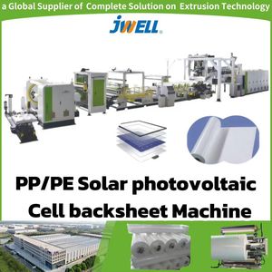 PP (Polypropylene) /PE (Polyethylene) Solar Photovoltaic Cell Panel/Backsheet Production/Extruder Machine/Line Five Layer Green Energy Solar Power Generation