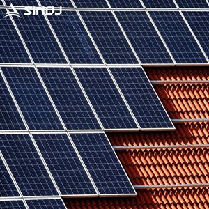 High Efficiency Custom PV Roof Mounting System for Data Centers
