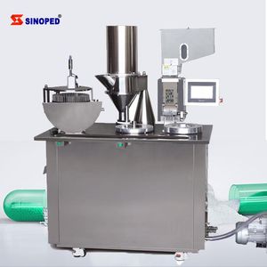 Semi Automatic Capsule Filling Machine Pharmaceutical Powder Capsule Filler