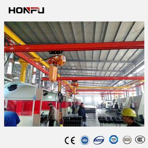 Customized Double Girder Overhead Single Wire Rope 1 Ton Electric Hoist Crane CD/MD