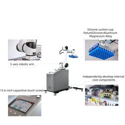 24h Running Industrial Robotic Arm Machinery High Capacity Palletizing Robot